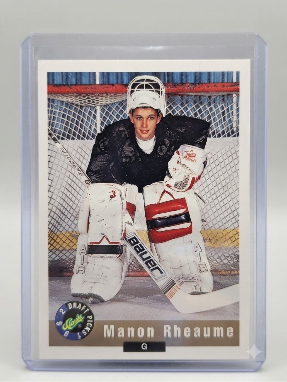 🇨🇦 Manon Rheaume 1992 Rookie Card